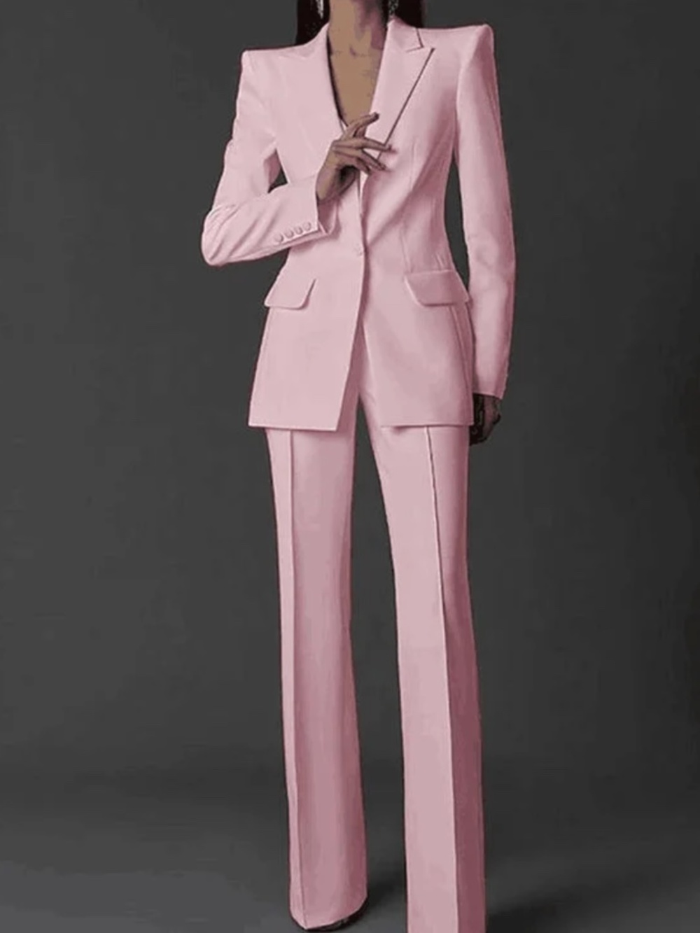 Two Piece Suit Set - Pink Size 6 _ Ships in 48 Hours